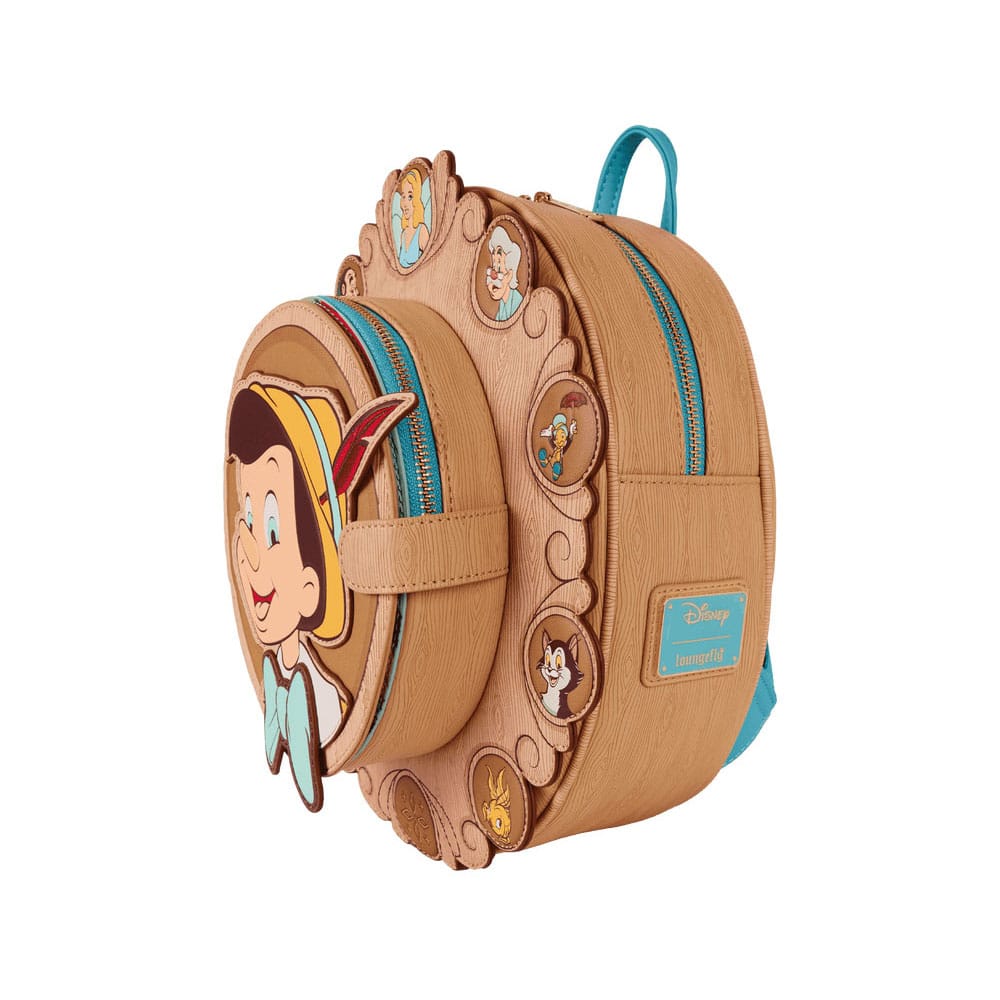 Disney by Loungefly Mini Backpack Pinocchio Cameo 0671803545427