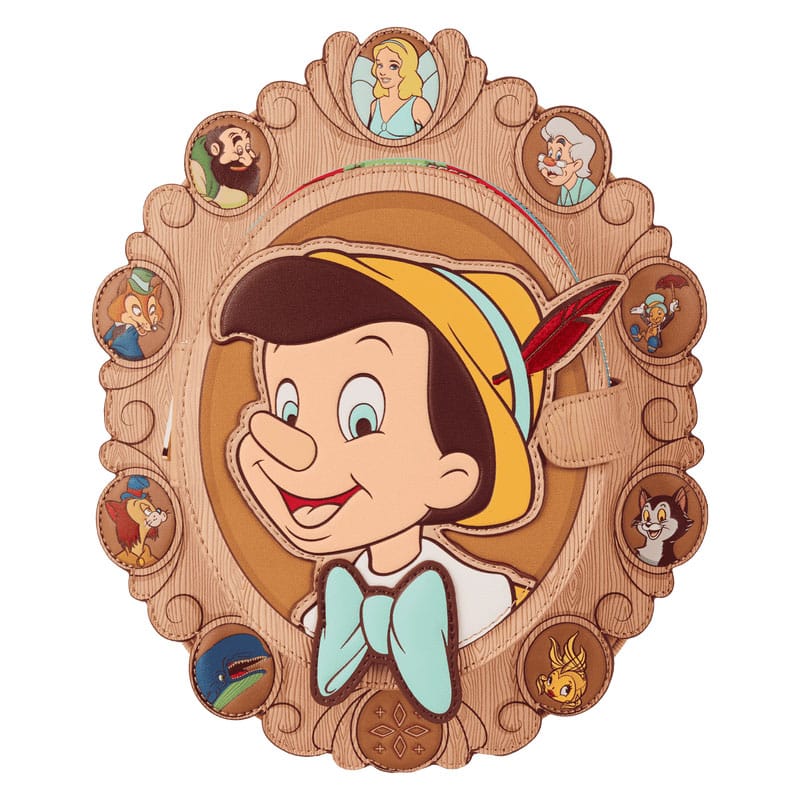 Disney by Loungefly Mini Backpack Pinocchio Cameo 0671803545427
