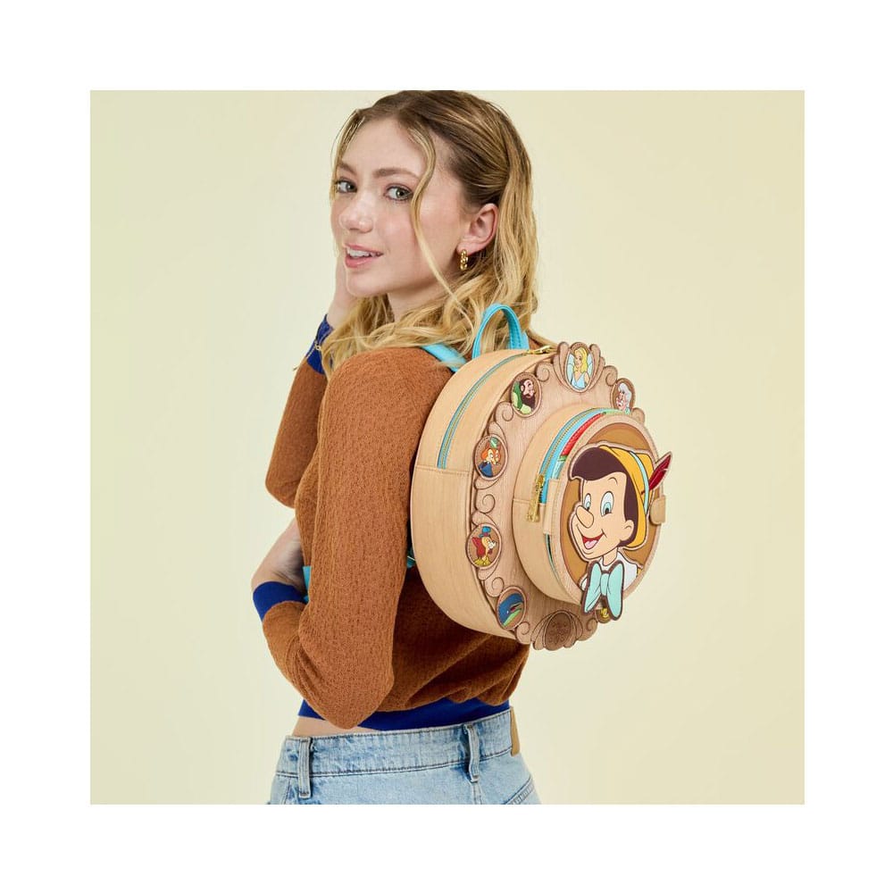 Disney by Loungefly Mini Backpack Pinocchio Cameo 0671803545427