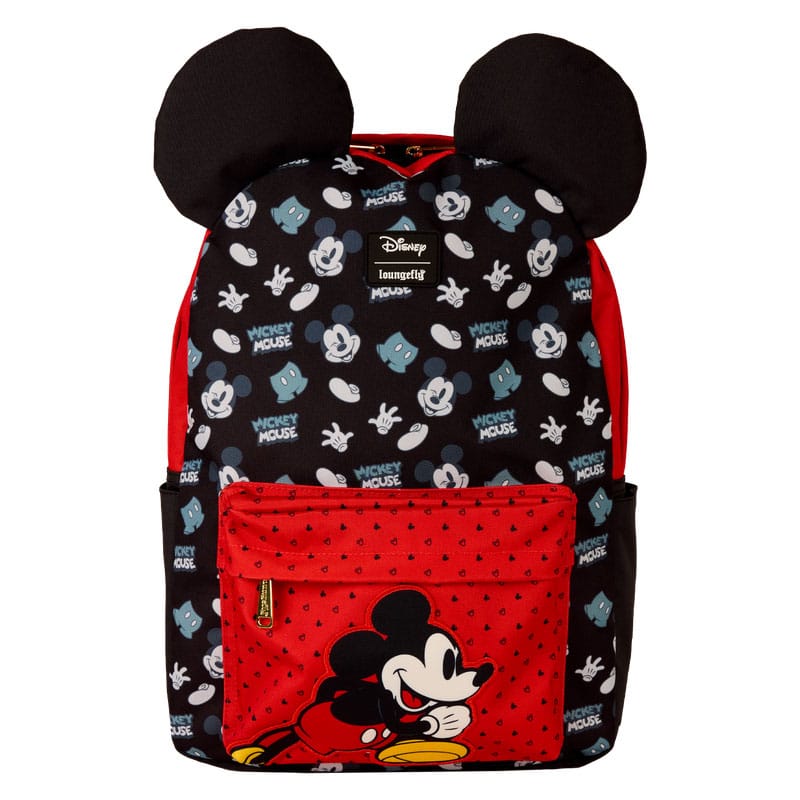 Disney by Loungefly Full-Size Nylon Backpack Mickey Mouse 0671803553835