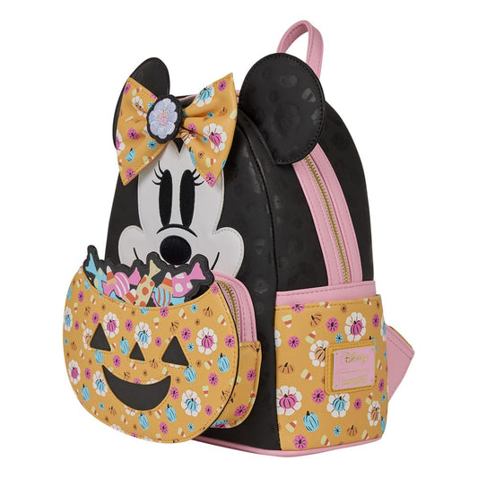 Disney by Loungefly Mini Backpack Minnie Mouse Pumpkin 0671803555730