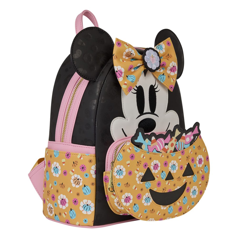 Disney by Loungefly Mini Backpack Minnie Mouse Pumpkin 0671803555730
