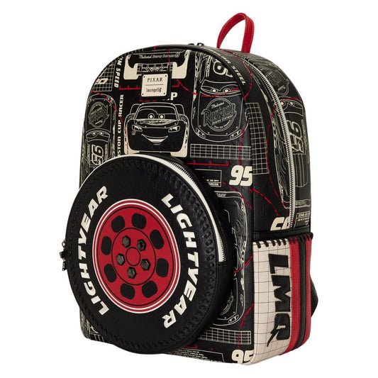 Pixar by Loungefly Full-Size Backpack Cars 0671803559639