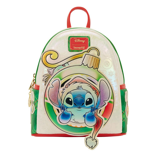 Disney by Loungefly Mini Backpack Lilo and Stitch Holiday 0671803564039