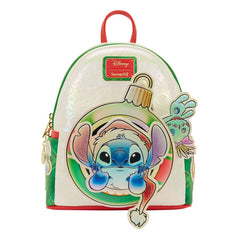 Disney by Loungefly Mini Backpack Lilo and Stitch Holiday 0671803564039