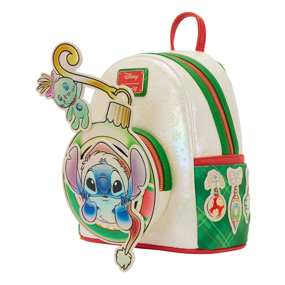 Disney by Loungefly Mini Backpack Lilo and Stitch Holiday 0671803564039