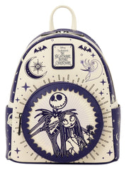 Nightmare before Christmas by Loungefly Mini Backpack Jack Skellington & Sally Night Sky 0671803579729