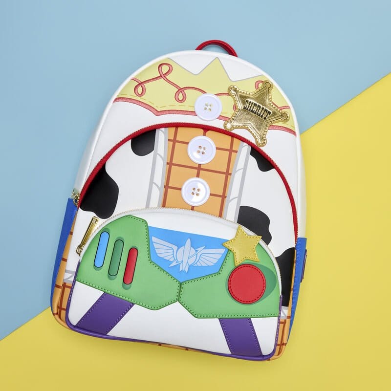 Toy Story 5 Triple Pocket Mid-Size Backpack 0671803582996