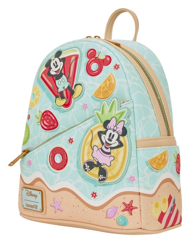 Mickey & Minnie Beach Fun Mini Backpack 0671803583177