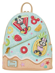 Mickey & Minnie Beach Fun Mini Backpack 0671803583177