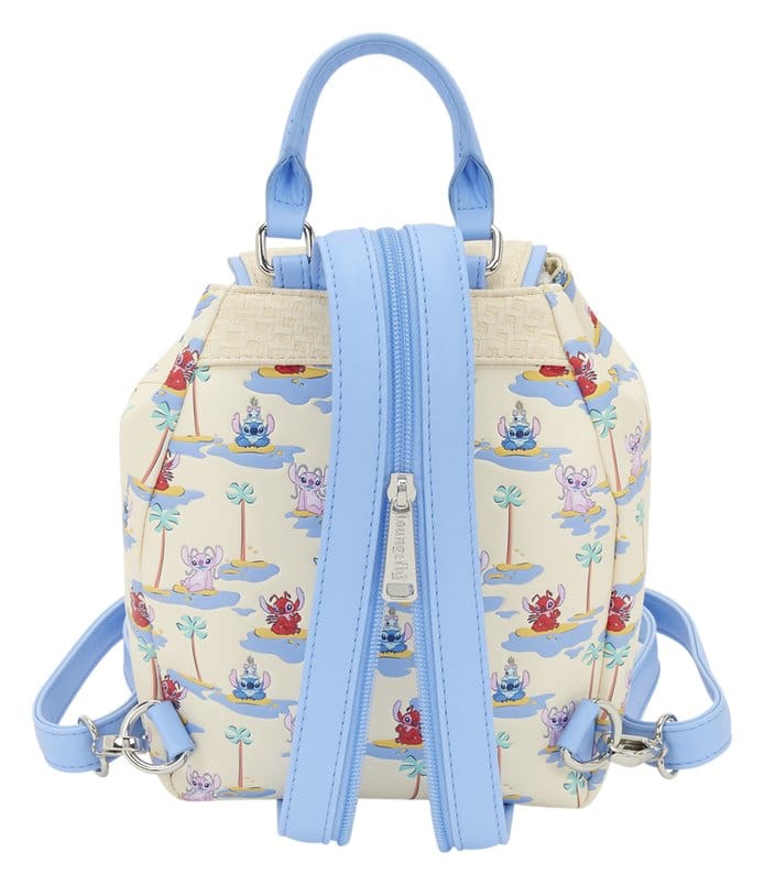 Lilo & Stitch by Loungefly Micro Backpack Stitch, Angel, & Leroy 0671803584402