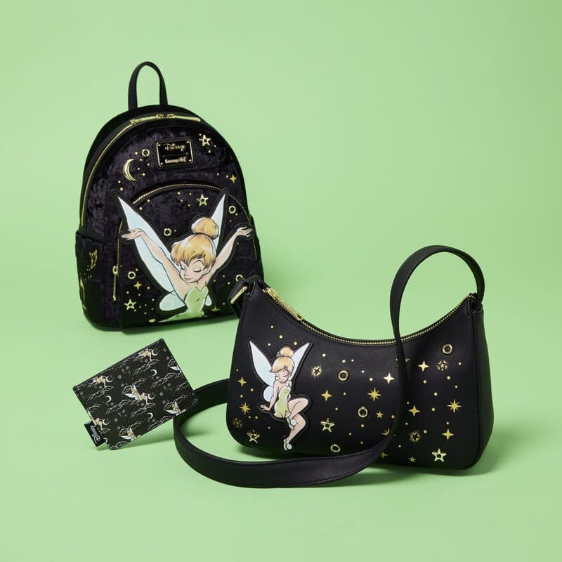 Tinker Bell by Loungefly Mini Backpack Pixie Dust Velvet 0671803584471