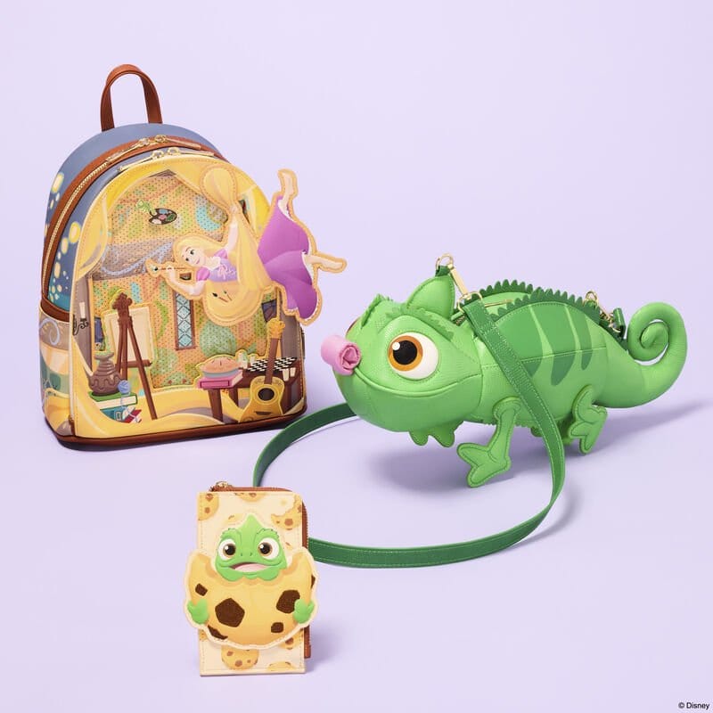 Tangled by Loungefly Mini Backpack Rapunzel Painting 0671803586017