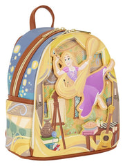 Tangled by Loungefly Mini Backpack Rapunzel Painting 0671803586017