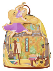 Tangled by Loungefly Mini Backpack Rapunzel Painting 0671803586017