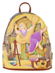 Tangled by Loungefly Mini Backpack Rapunzel Painting 0671803586017