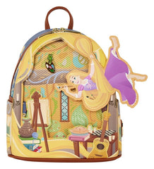 Tangled by Loungefly Mini Backpack Rapunzel Painting 0671803586017