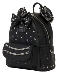 Minnie Mouse by Loungefly Mini Backpack Studs & Chains 0671803589605