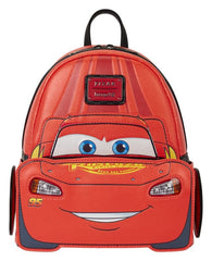 Cars by Loungefly Mini Backpack 20th Anniversary Lightning McQueen Metallic LightUp 0671803589636