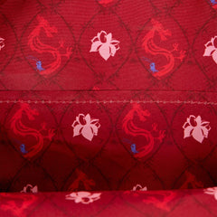 Mulan by Loungefly Mini Backpack Mushu Glitter 0671803590786