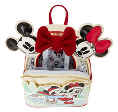 Mickey & Friends by Loungefly Mini Backpack with Headband Holder Ice Skating 0671803590854