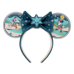 Disney by Loungefly Ears Headband Mickey and Minnie Holiday 0671803563469