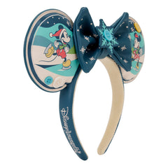 Disney by Loungefly Ears Headband Mickey and Minnie Holiday 0671803563469
