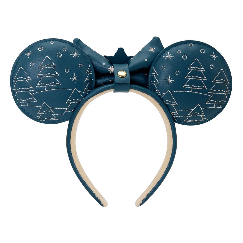 Disney by Loungefly Ears Headband Mickey and Minnie Holiday 0671803563469