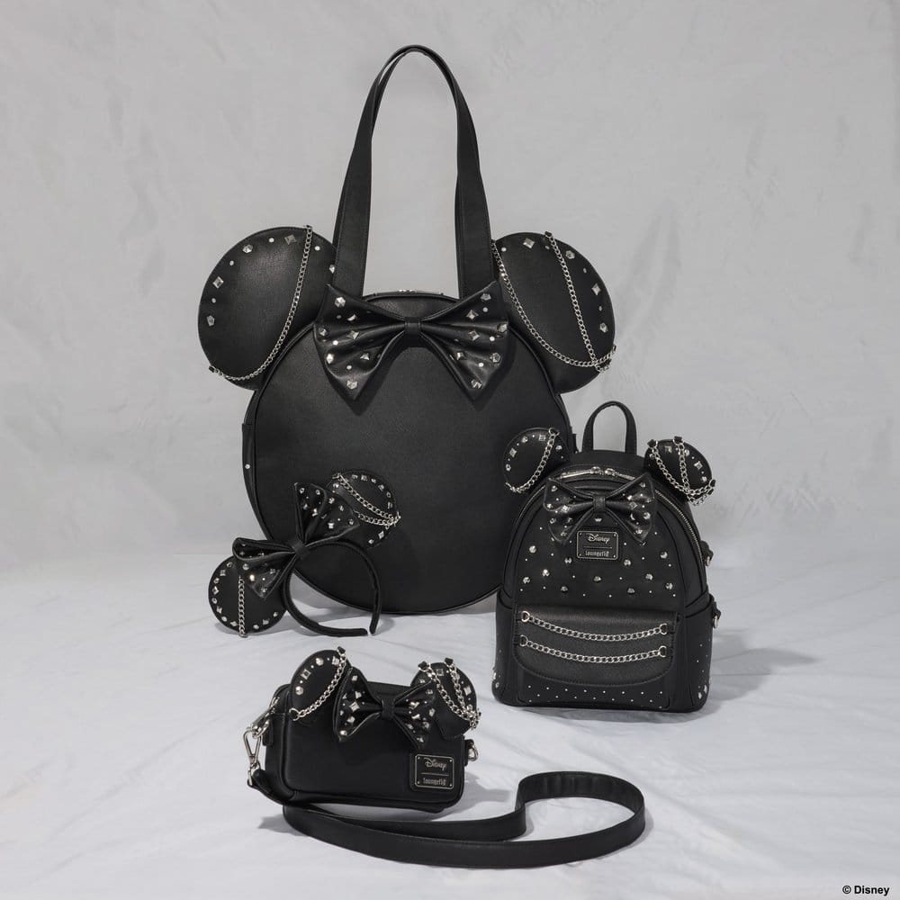 Minnie Mouse by Loungefly Ears Headband Studs & Chains 0671803590212