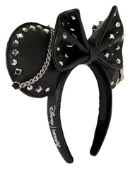 Minnie Mouse by Loungefly Ears Headband Studs & Chains 0671803590212