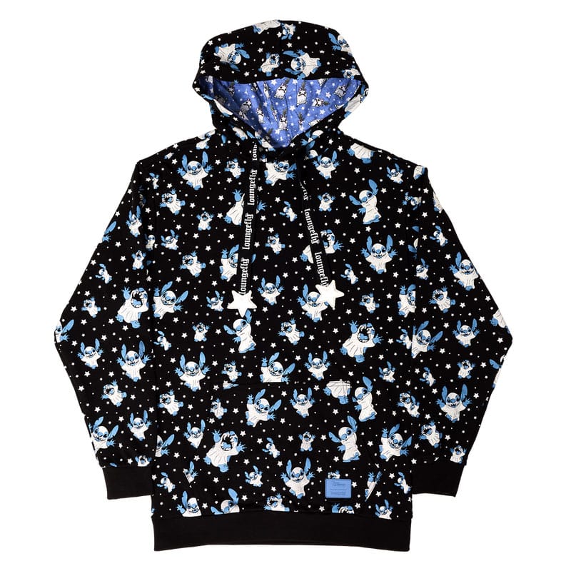 Lilo&Stich by Loungefly hooded jacket Ghost  Size S 0671803521391