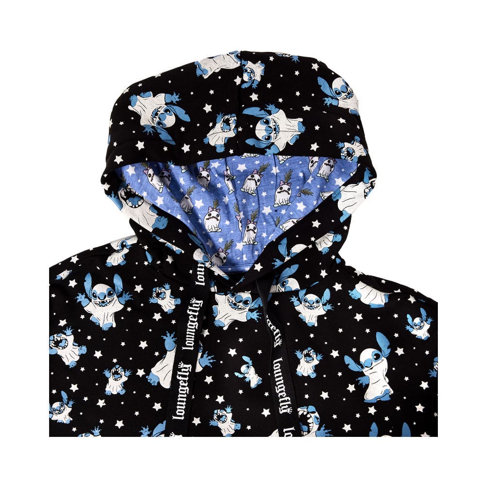 Lilo&Stich by Loungefly hooded jacket Ghost  Size S 0671803521391