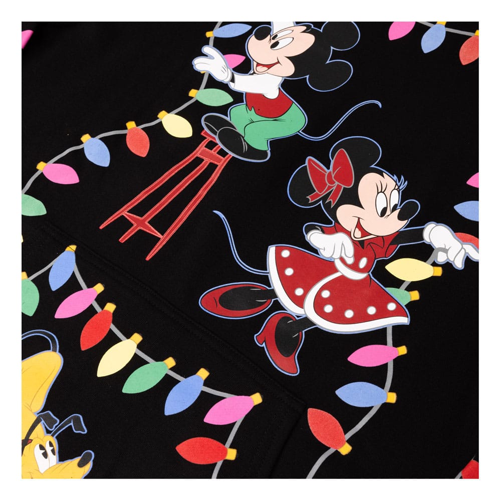 Disney by Loungefly hooded jacket Mickeys Light Up Decorations  Size S 0671803528758