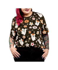Disney by Loungefly Tee T-Shirt Unisex Mickey and Friends Halloween Size S 0671803522855