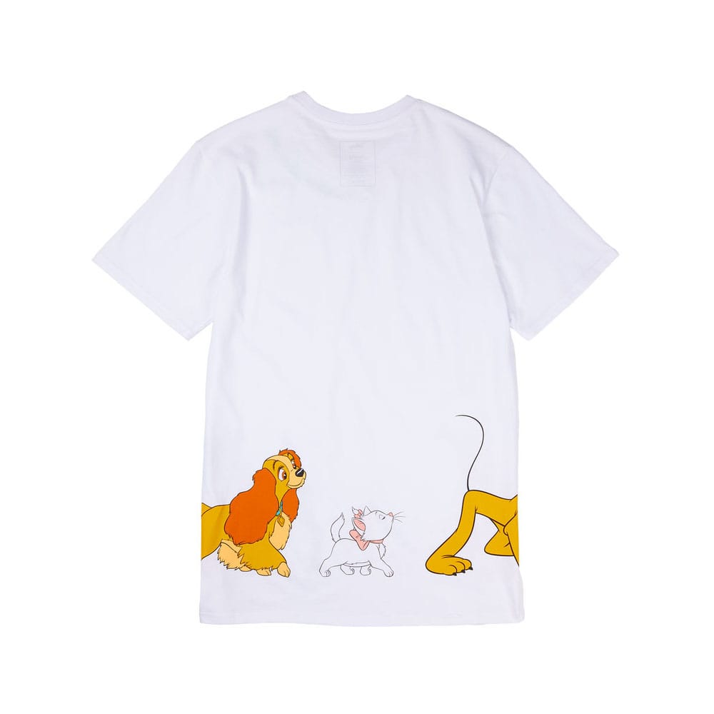Disney by Loungefly Tee T-Shirt Unisex Dogs & Cats Size S 0671803547070