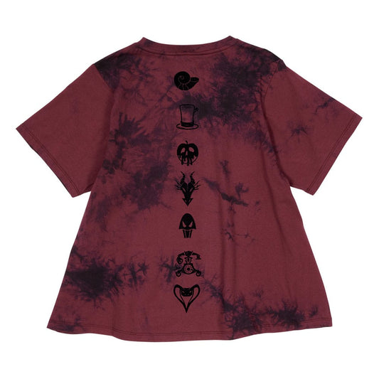 Disney by Loungefly Tee T-Shirt Unisex Villains Swing Size S 0671803549555