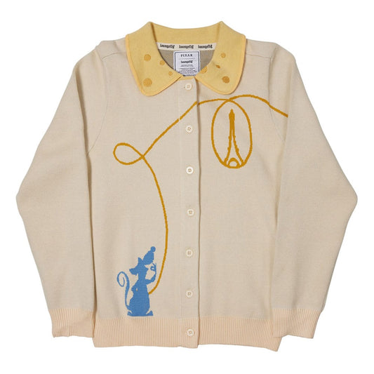 Pixar by Loungefly Cardigan Unisex Ratatouille Collared Size S 0671803546899