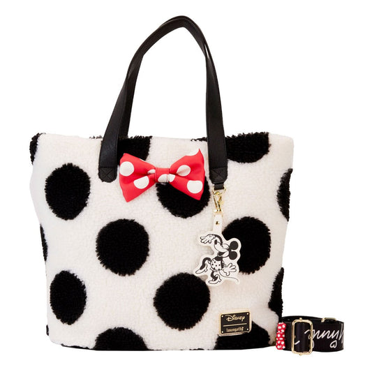 Disney by Loungefly Tote Bag Minnie Rocks the Dots 0671803390645