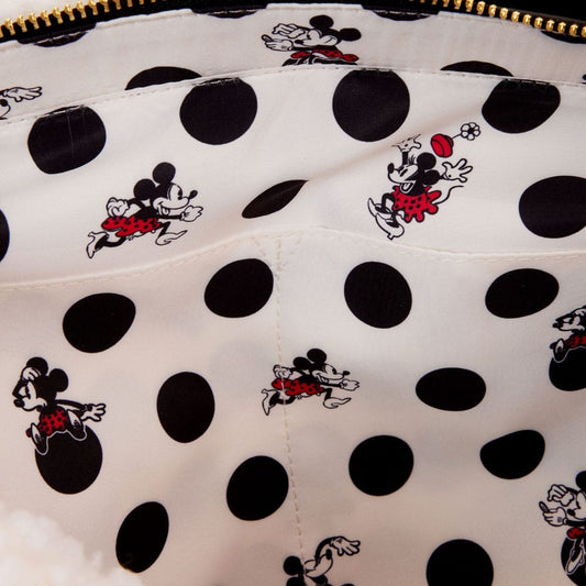 Disney by Loungefly Tote Bag Minnie Rocks the Dots 0671803390645