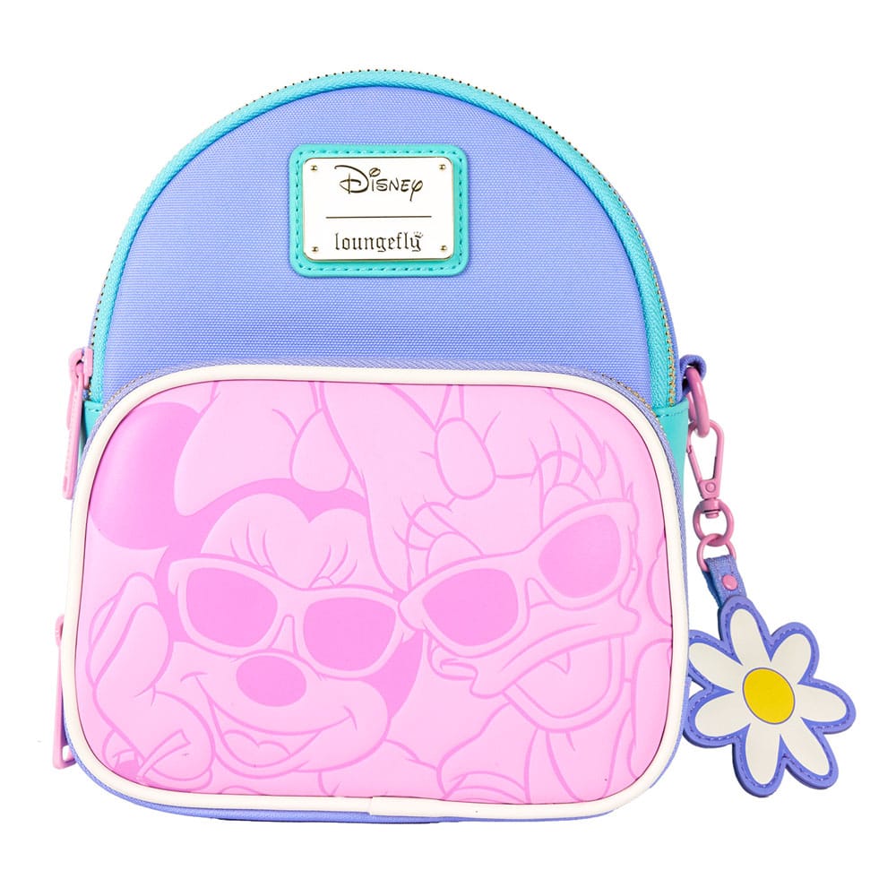 Disney by Loungefly Backpack Mini Daisy Duck & Minnie Mouse Convertible 0671803539778