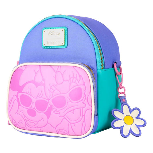 Disney by Loungefly Backpack Mini Daisy Duck & Minnie Mouse Convertible 0671803539778