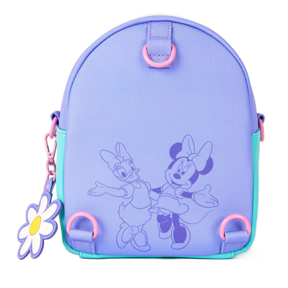 Disney by Loungefly Backpack Mini Daisy Duck & Minnie Mouse Convertible 0671803539778
