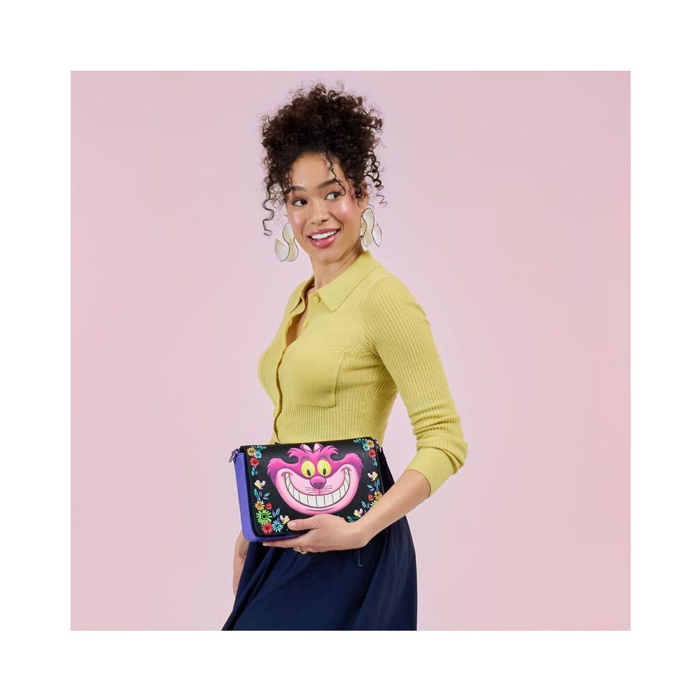 Disney by Loungefly Crossbody Alice in Wonderland Cheshire Cat 0671803545441