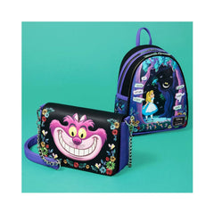 Disney by Loungefly Crossbody Alice in Wonderland Cheshire Cat 0671803545441