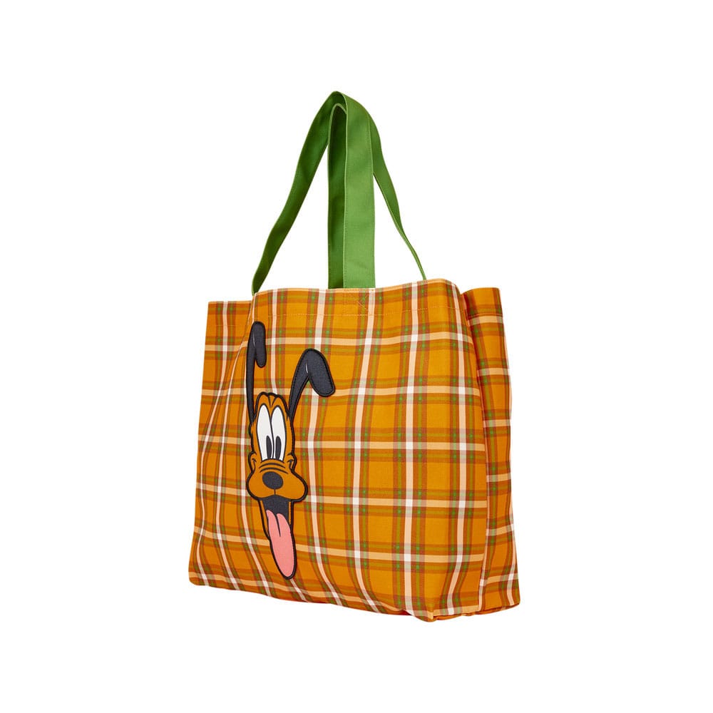 Disney by Loungefly Canvas Tote Bag Pluto 95th Anniversary 0671803556058