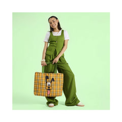 Disney by Loungefly Canvas Tote Bag Pluto 95th Anniversary 0671803556058