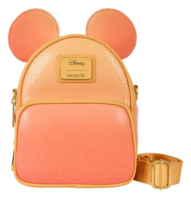 Disney by Loungefly Backpack and Tote Bag Mickey Mouse Glitter 0671803557543