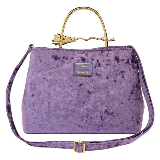 Disney by Loungefly Handbag Hocus Pocus Velvet Broom Handle 0671803559523