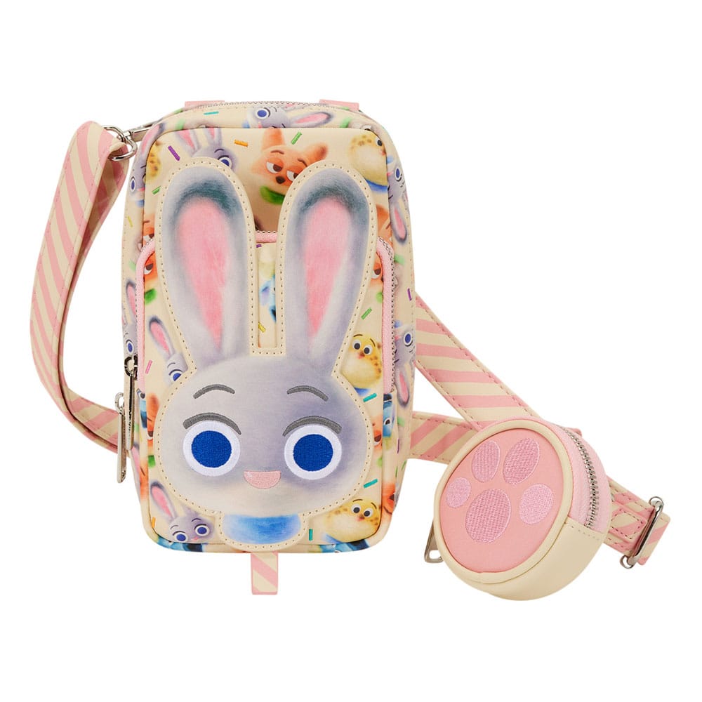 Disney by Loungefly Crossbody with Coin Bag Zootopia 2 Cell Phone 0671803563643