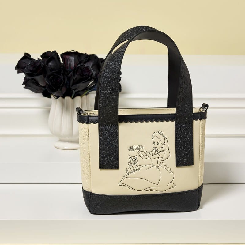 Alice in Wonderland Mini Tote Crossbody Bag 0671803583054